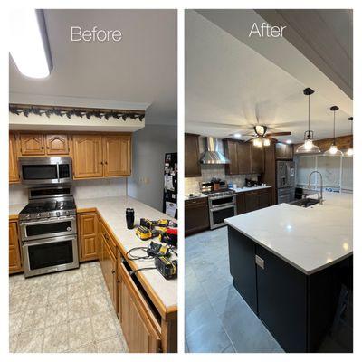 We can create your dream kitchen for you !