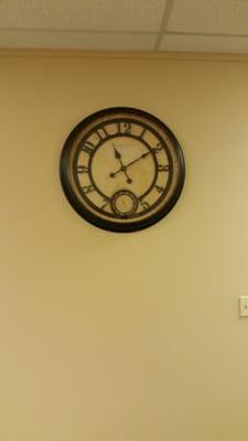 Dan hung this clock!