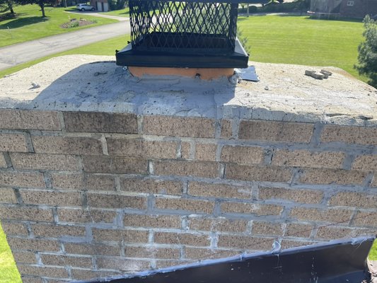 Chimney repair & flashing