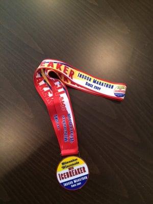 Finisher's medal