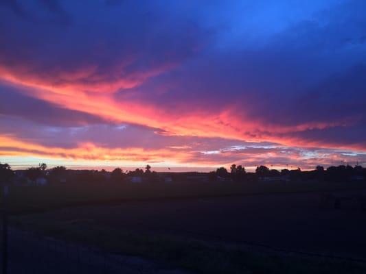 Mesquite Nevada is known for beautiful desert sunsets.