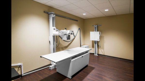 We have on site digital x-ray capabilities!