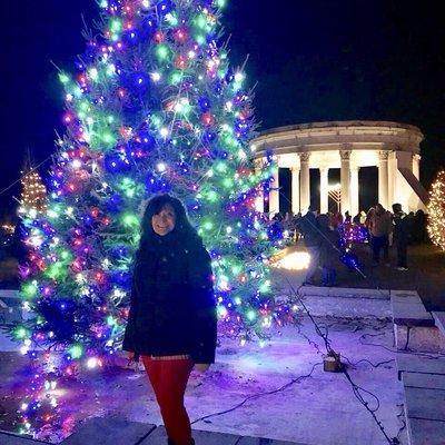 Yonkers Untermyer Gardens Holiday Illumination