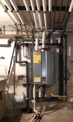 Rinnai tankless water heaters and combi-boilers!