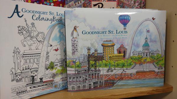 Goodnight St. Louis - An adventure through favorite landmarks. And there's a coloring book, too!