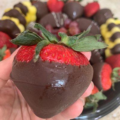 Chocolate strawberry #chocolatestrawberry