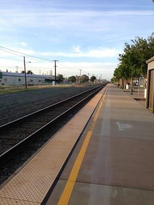 Looking towards the south. Industrial buildings.