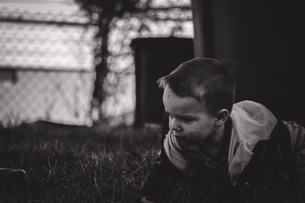 Toddler crawling