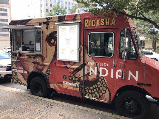 Ricksha food truck ... restaraunt location in Vienna, VA.