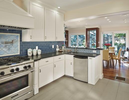 Just one of the many kitchens we've done. This 1926 Tudor style home needed an update, but we kept the old-style charm.