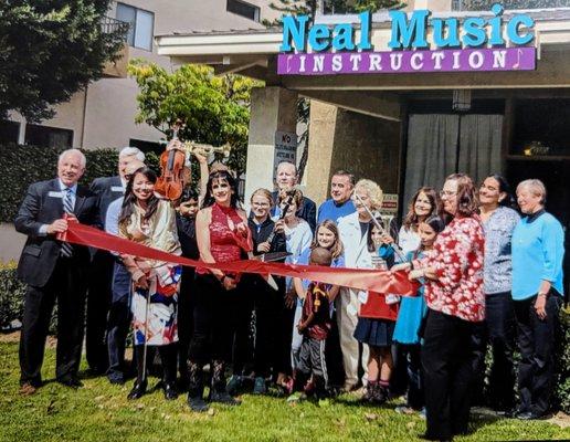 Grand Opening Ribbon Cutting Ceremony with the Anaheim Chamber of Commerce, April 19, 2018.