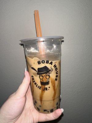 Brown Sugar Milk Tea w/ boba