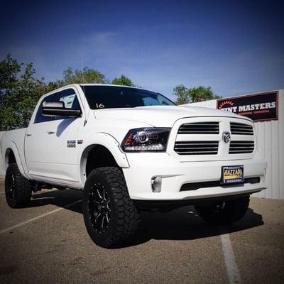 Dodge truck wrapped with 3M FX Premium 5%