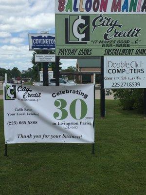 Celebrating 30 years in business!