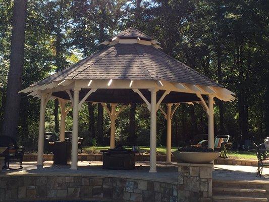 Custom 20' gazebo