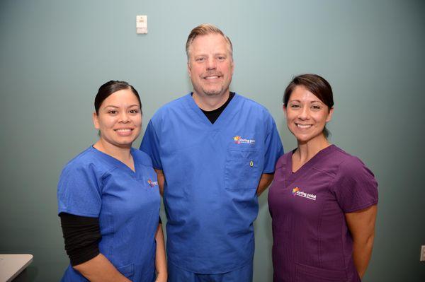 Our Pediatric Dental Assistants and Dr. Roth