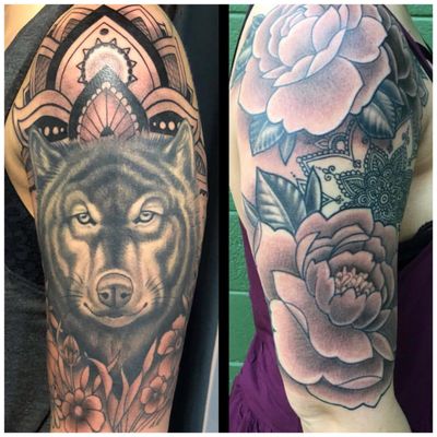 Both of my arm tattoos