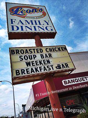 Best Family Restaurant in Dearborn on Michigan Ave n Telegraph