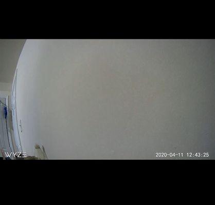 Cameras inside my room was turned both of them and there walkie talkie going off ,PFA tenant kept shutting off the power