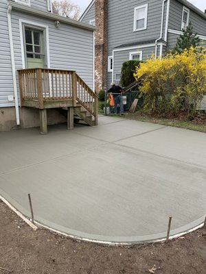 Concrete Patio!