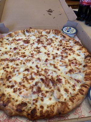 Chicken bacon ranch yum