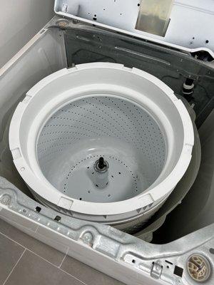 New inner tub install on whirlpool washer.