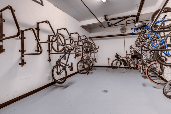 Secure bike storage