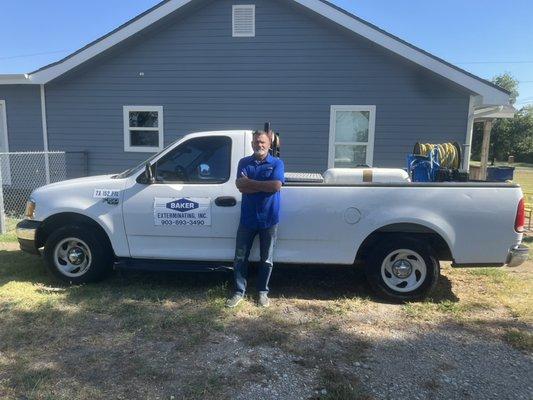 Rusty has been serving our area  for 38+ years with an "Old School" work ethic safeguarding your property from destructive pests!