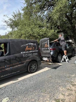 Daily Detailing Out Of Our Beautiful Van