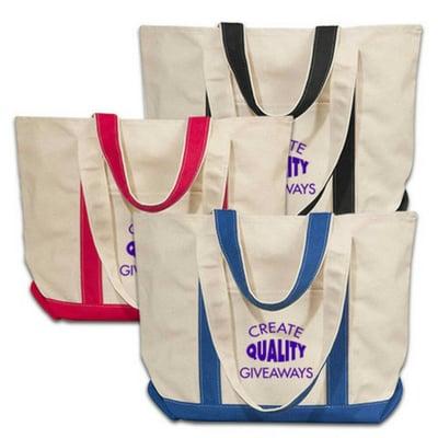 Quality printed tote bags can be used everywhere. Giveaways with lots of use clings more to your target market.