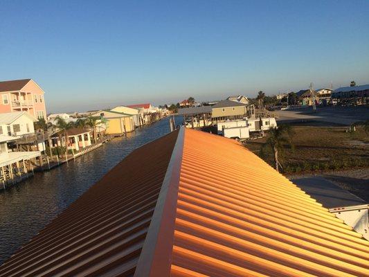 Standing Seam is perfect for any application in hurricane-threatened areas like South Louisiana and the Mississippi Gulf Coast.