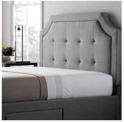 Malouf Carlisle upholstered headboard