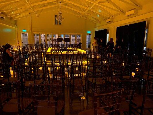 inside the "chapel"