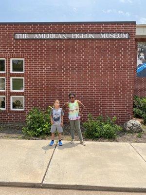 The front of The American Pigeon Museum.