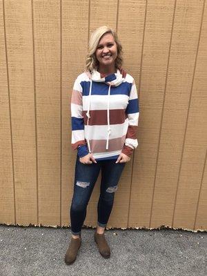 How cute is this spring sweatshirt?! We love it!