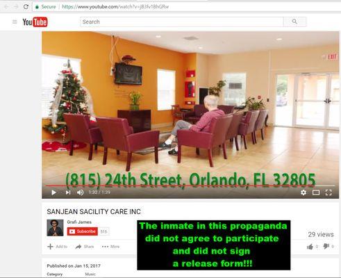 CLICK ON THE IMAGE AND READ THE TEXT‼️ THIS IS AN IMAGE OF THE ILLEGAL PROPAGANDA VIDEO PUBLISHED ON YOUTUBE BY THE VIDEOGRAPHER‼️