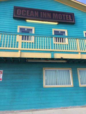 Ocean Inn Motel DIRECTLY across from the sea wall!!!