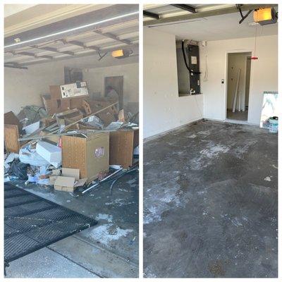 Construction debris removal