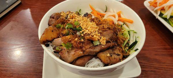 Grilled chicken vermicelli