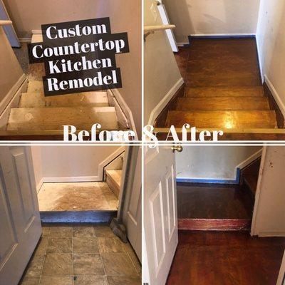 We provide an innovative remodeling solution for updating your existing countertops, flooring, showers, tile floors and more.