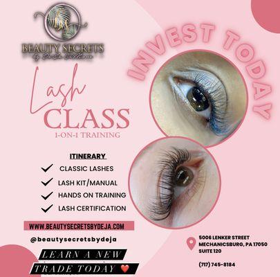 Lash Extension Certification Course