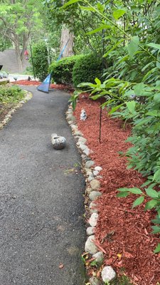 A mulching job I did recently