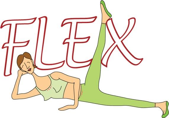 Flex home of the exclusive skinny massage!