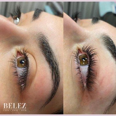 Lash lift and Tint