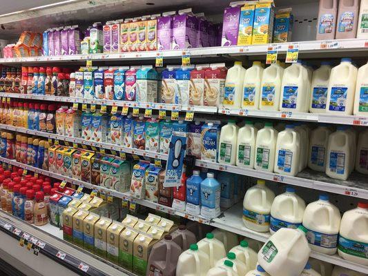 Dairy section