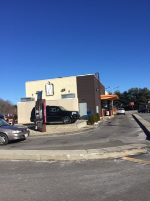 Dunkin Donuts -- Route 140 Plaza: 30 Commercial Street / Route 140, Foxborough          Back Exterior