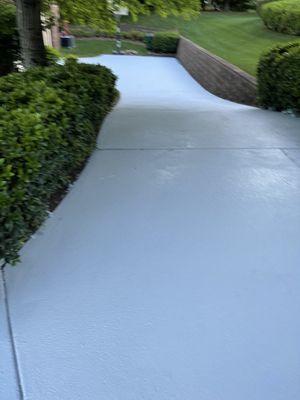 driveway coating!! cost friendly and 20 color options.