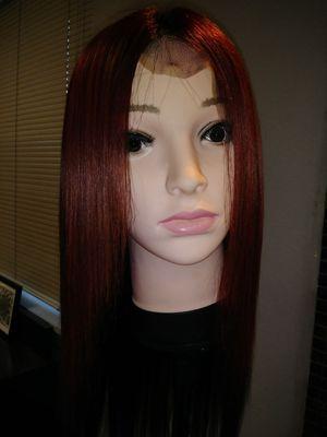 Hand made & colored wig