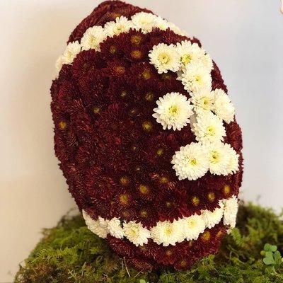 Football Floral Arrangement