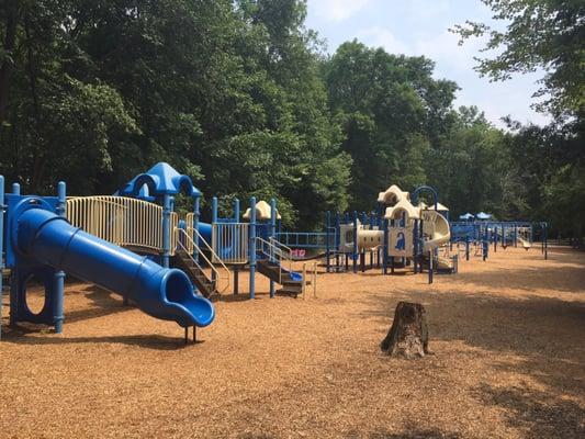 View of entire playground.